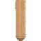 Ekena Millwork Imperial Arts and Crafts Smooth Bracket w/ Offset Brace, Western Red Cedar, 7 1/2"W x 28"D x 32"H BKT0806X28X32IMP03SWR - alternate 3